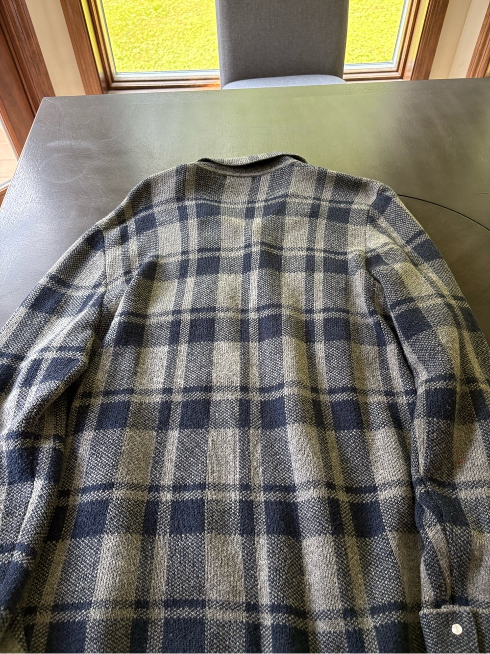 Highlander Plaid Shirt Jacket By Abode Outside. Size Xl View 4